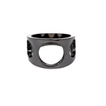 Big 3 Hole Ring, sleek ring, mens wedding band, wedding bands, han cholo ring, han cholo