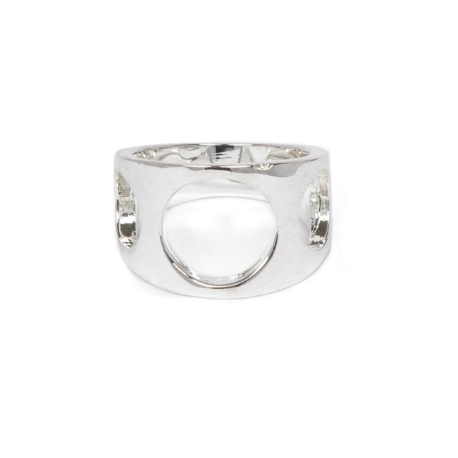 Big 3 Hole Ring, sleek ring, mens wedding band, wedding bands, han cholo ring, han cholo