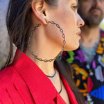 Big Chain Hoop Earrings Ss Earrings