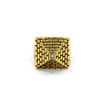 Big Pyramid Ring, pyramid ring, ehyptian ring, pharaoh ring, han cholo ring, han cholo jewelry