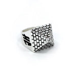 Big Pyramid Ring, pyramid ring, ehyptian ring, pharaoh ring, han cholo ring, han cholo jewelry