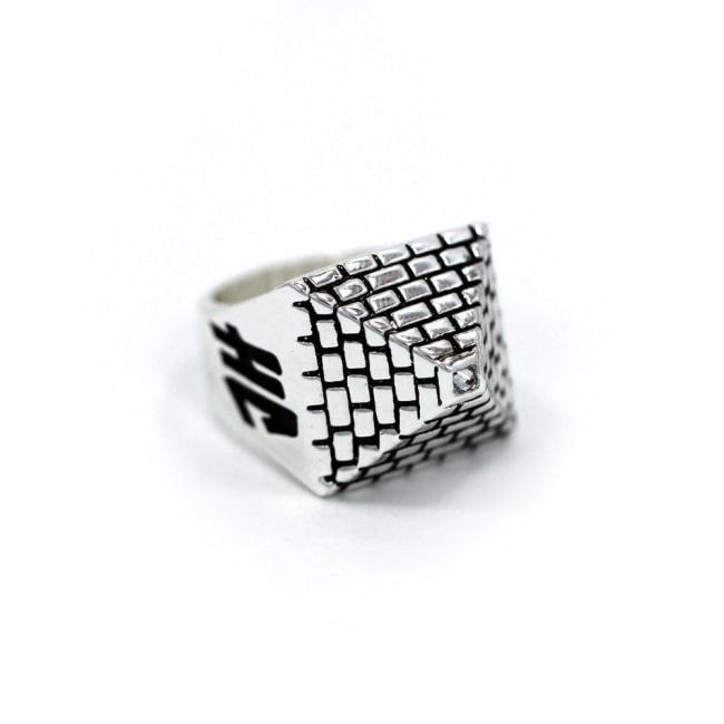 Big Pyramid Ring, pyramid ring, ehyptian ring, pharaoh ring, han cholo ring, han cholo jewelry