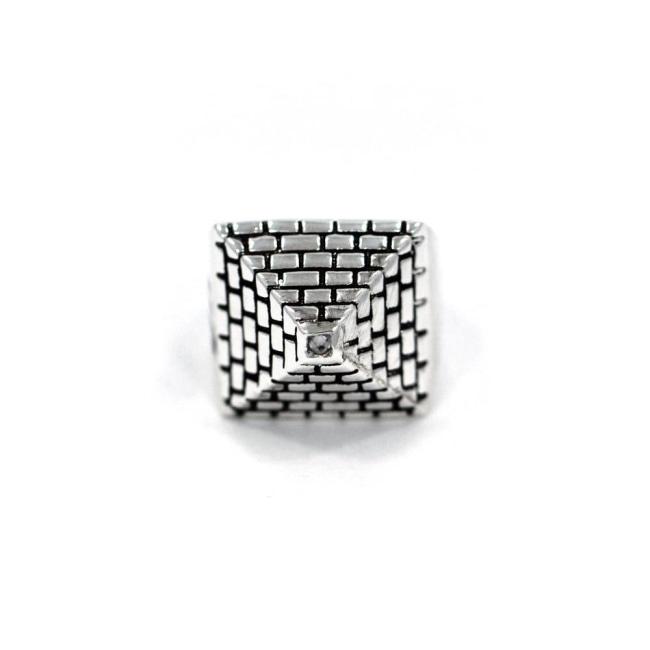 Big Pyramid Ring, pyramid ring, ehyptian ring, pharaoh ring, han cholo ring, han cholo jewelry