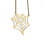 Big Spider Web Necklace Pm Necklaces