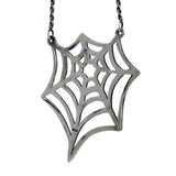 Big Spider Web Necklace Pm Necklaces