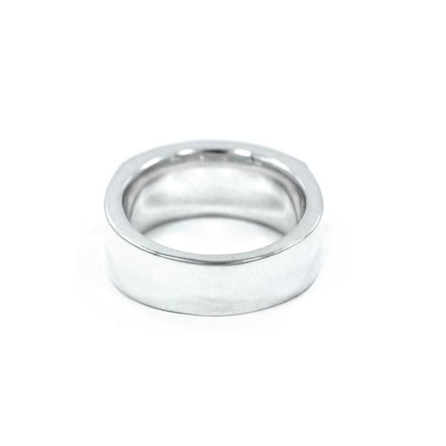 back of the Big Spike Ring in silver from the han cholo precious metal collection
