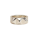 Big Spike Ring, SPIKE RING, Spiked ring, han cholo jewelry, polished ring, gloss ring, gold ring