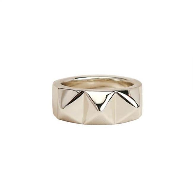 Big Spike Ring, SPIKE RING, Spiked ring, han cholo jewelry, polished ring, gloss ring, gold ring