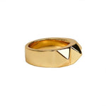 Big Spike Ring, SPIKE RING, Spiked ring, han cholo jewelry, polished ring, gloss ring, gold ring