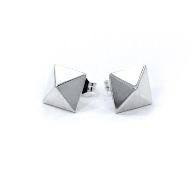 Big Spike Stud Earrings Sterling .925 Pm Earrings