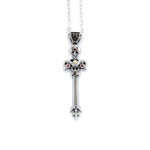 Blazing Sword Pendant Ss Necklaces