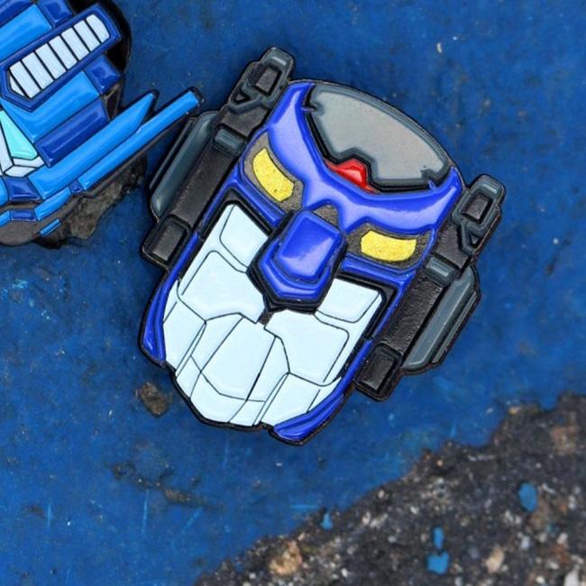 Blue Lion Enamel Pin Enamel, lance enamel pin, lance blue lion, voltron paladin, votlron pin
