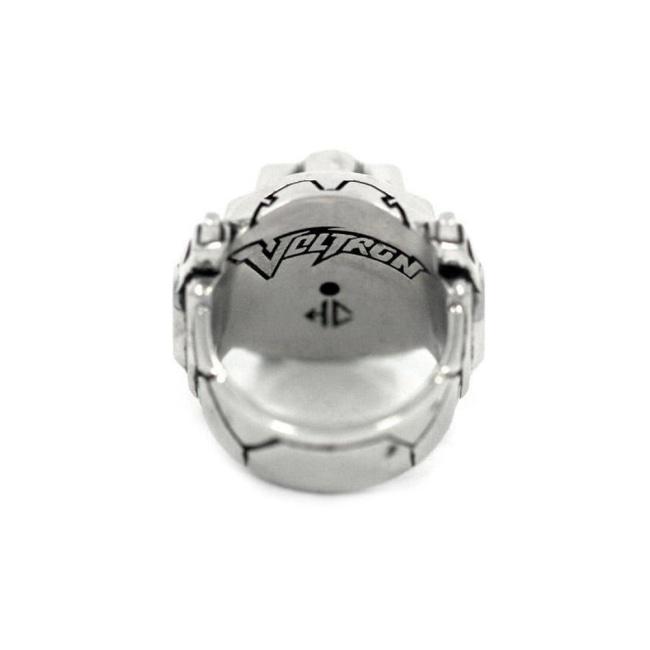 back of the Blue Lion Ring from the han cholo voltron collection