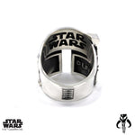 back of the Boba Fett Ring from the han cholo star wars collection