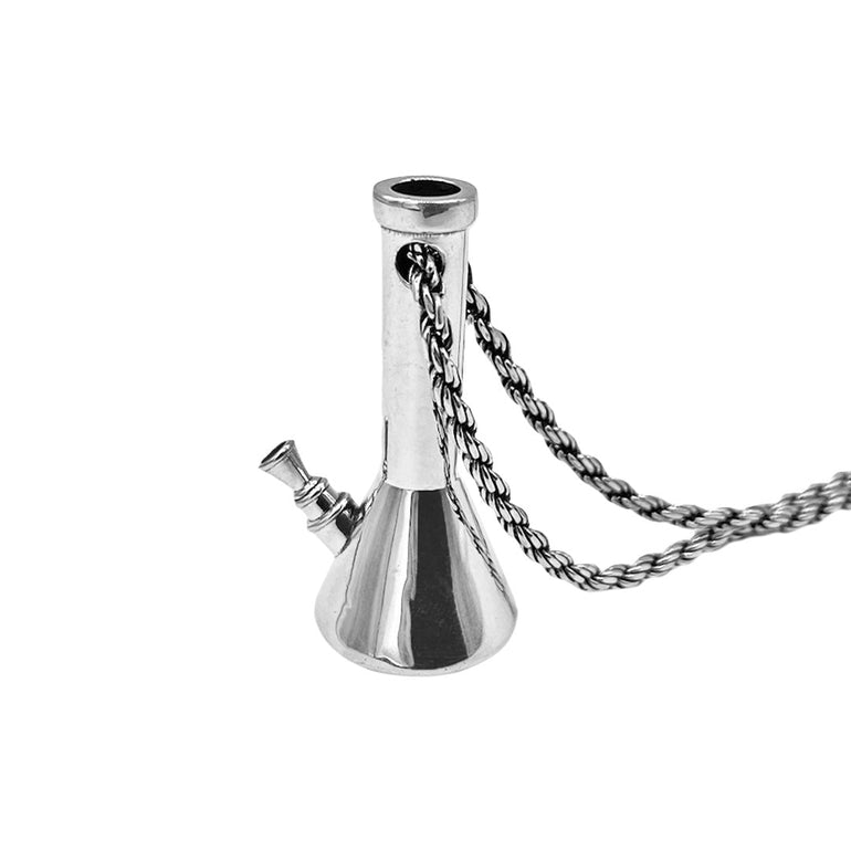 stoner necklace, bong pendant