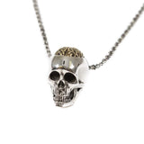 front  of the Brain Dead Pendant from the han cholo skulls collection