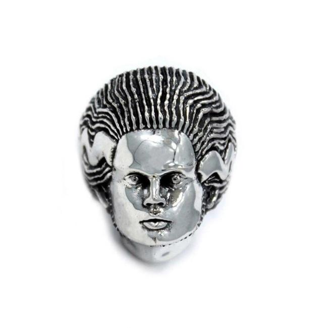 front of the Bride Of Frankenstein Ring from the universal monsters jewelry collection
