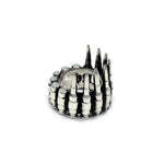 right side of the Bullets Ring in silver from the han cholo precious metal collection