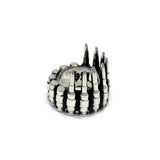 right side of the Bullets Ring in silver from the han cholo precious metal collection