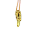 Butterfly Knife Pendant Ss Necklaces