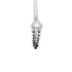 Butterfly Knife Pendant Ss Necklaces