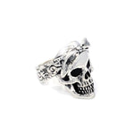 side of the Cali Love Ring in silver from the han cholo music collection