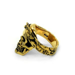 profile of the Cali Love Ring in gold from the han cholo music collection