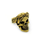 side of the Cali Love Ring in gold from the han cholo music collection