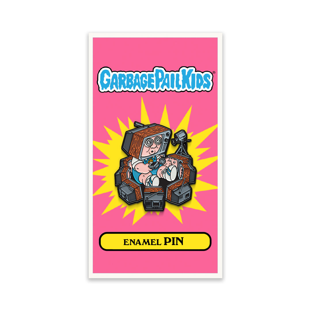 gpk enamel pins, garbage pail kids merch, gpk pins