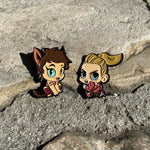 Cute CAtra Enamel PIn and Cute Shera Adora Enamel Pin
