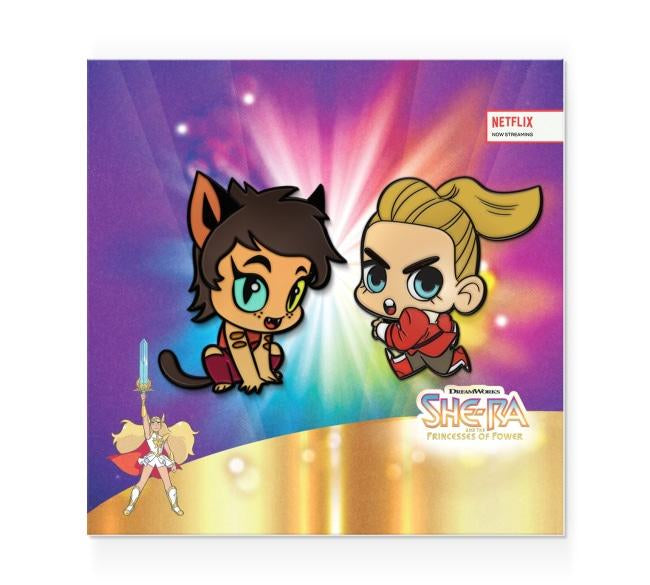 Catra and she-ra from she-ra and the princesses of power acessories