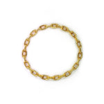Chain Hoop Bangle, chain cuff, chain bracelet, womens bracelet, urban bracelet, han cholo