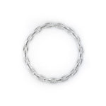 Chain Hoop Bangle, chain cuff, chain bracelet, womens bracelet, urban bracelet, han cholo