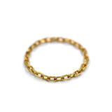 Chain Hoop Bangle, chain cuff, chain bracelet, womens bracelet, urban bracelet, han cholo