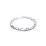 Chain Hoop Bangle, chain cuff, chain bracelet, womens bracelet, urban bracelet, han cholo