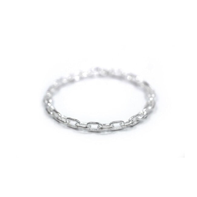 Chain Hoop Bangle, chain cuff, chain bracelet, womens bracelet, urban bracelet, han cholo