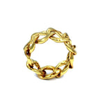 Chain Ring, Cuban link chain ring, han cholo jewelry, 2 chain ring, chain rings, chain jewelry