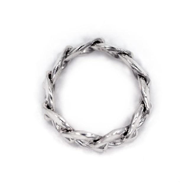 Chain Ring, Cuban link chain ring, han cholo jewelry, 2 chain ring, chain rings, chain jewelry