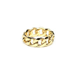 Chain Ring, Cuban link chain ring, han cholo jewelry, 2 chain ring, chain rings, chain jewelry