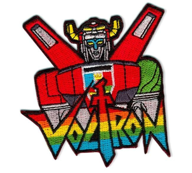 Classic Voltron Patch, voltron patch, voltron pin, voltron accessory, voltron sticker, voltron pins