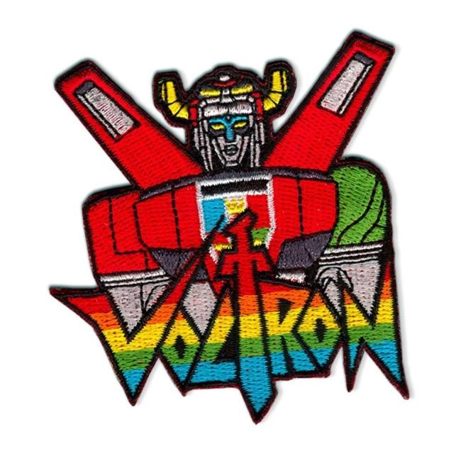Classic Voltron Patch, voltron patch, voltron pin, voltron accessory, voltron sticker, voltron pins