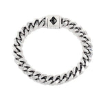 shot of the Classified Chain Bracelet in silver from the han cholo alien collection
