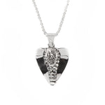 front of the Cobra Lover Pendant in silver from the fantasy collection