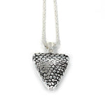 back of the Cobra Lover Pendant in silver from the fantasy collection