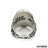 back of the Creature From The Black Lagoon Ring from the universal monsters collection.