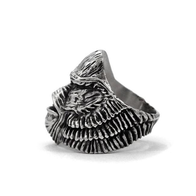left of the Creature From The Black Lagoon Ring from the universal monsters collection.