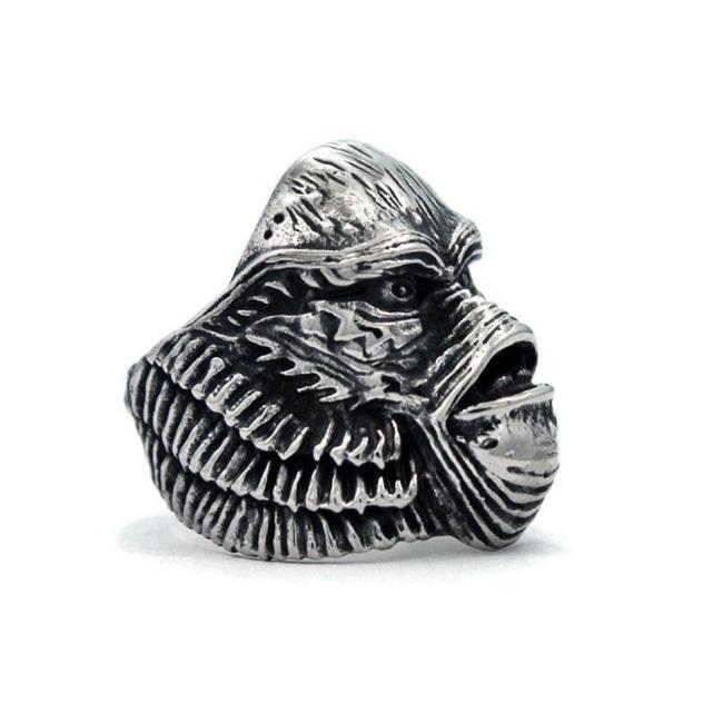 right side of the Creature From The Black Lagoon Ring from the universal monsters collection.