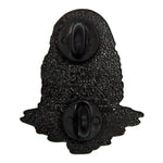 back of the Creature Lurking Enamel Pin from the universal monsters collection