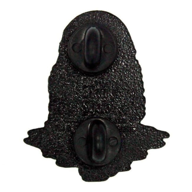 back of the Creature Lurking Enamel Pin from the universal monsters collection