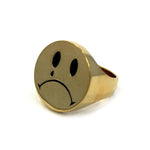 Cry Later Ring, sad face ring, sad boy, sad girl, han cholo ring, han cholo jewelry